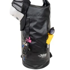 Pelican Sport Exodry 30 L Waterproof Dry Bag -Boating Series Shop Exodry30LBlackDryBagOpenView PelicanAccessories